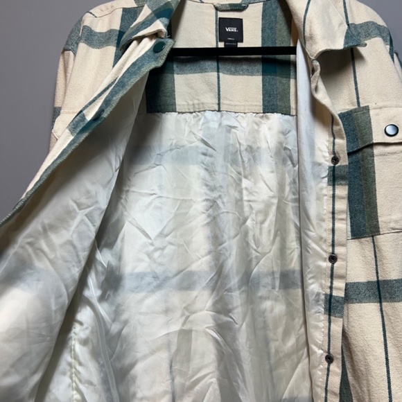 Vans Hal Plaid Flannel Jacket Shacket Women's small - Picture 5 of 10